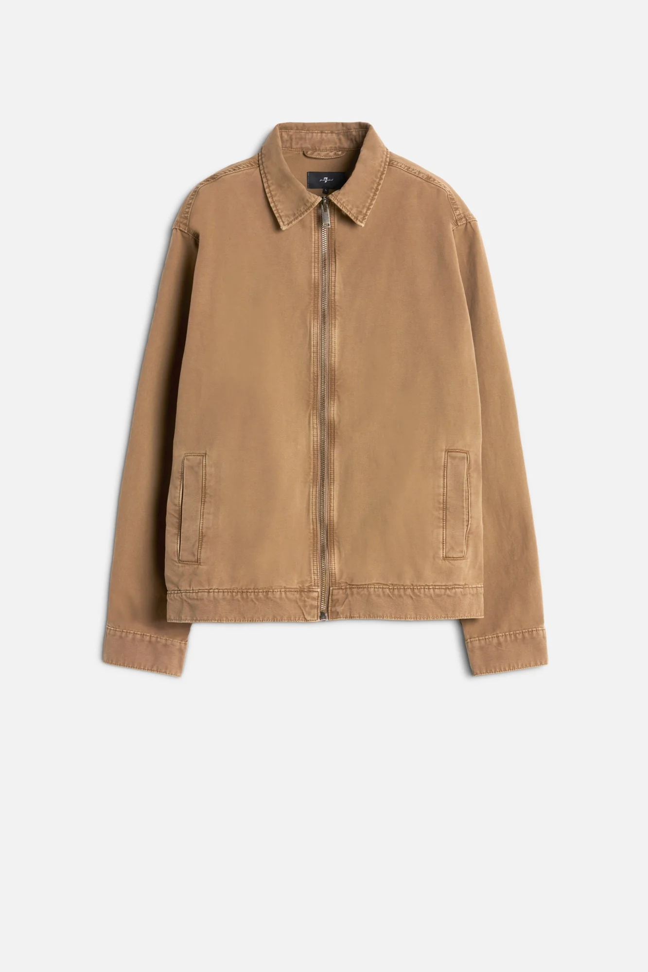 Canvas Harrington Jacket in Khaki
