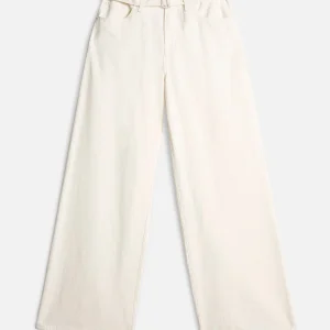 Linen Blend Belted Wide Leg in Ostuni