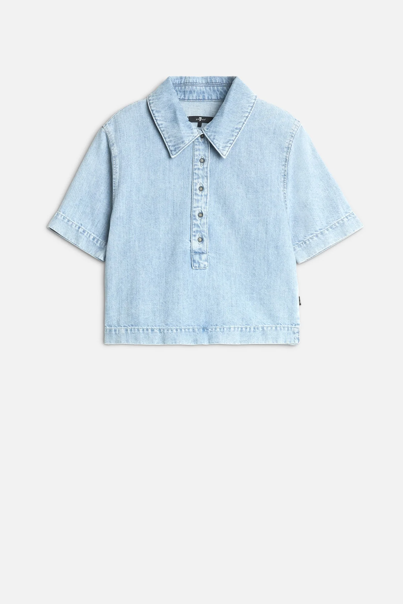 Indigo Linen Polo in Kansas