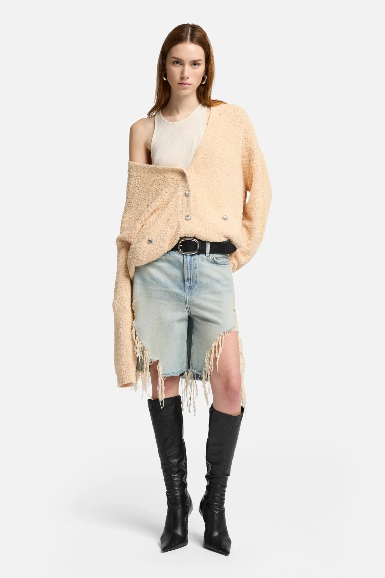 MANKIND Lola Shorts in Peaches - Image 2
