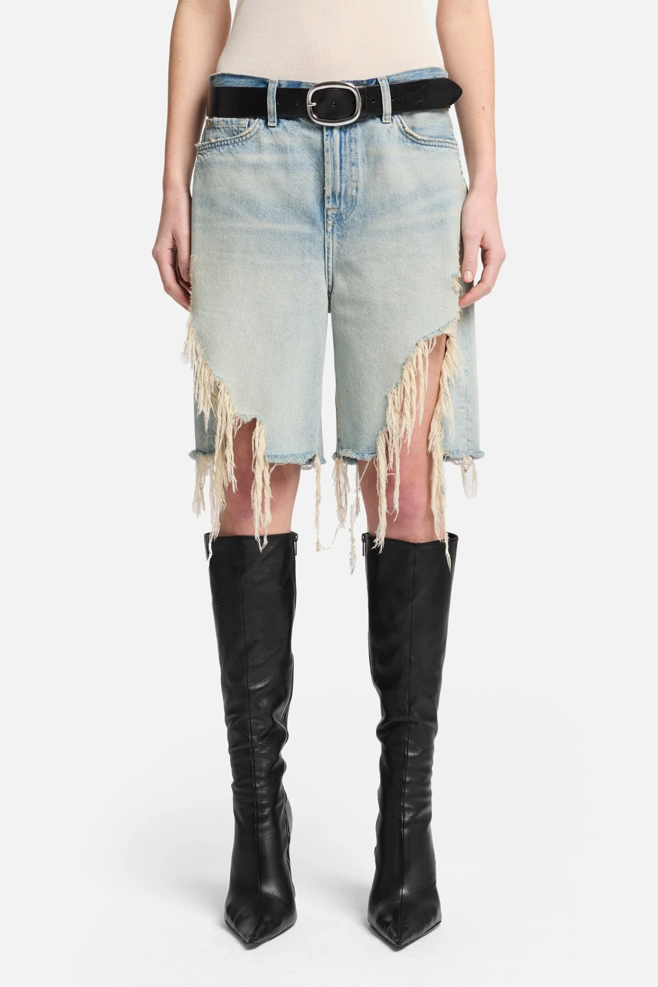 MANKIND Lola Shorts in Peaches - Image 3