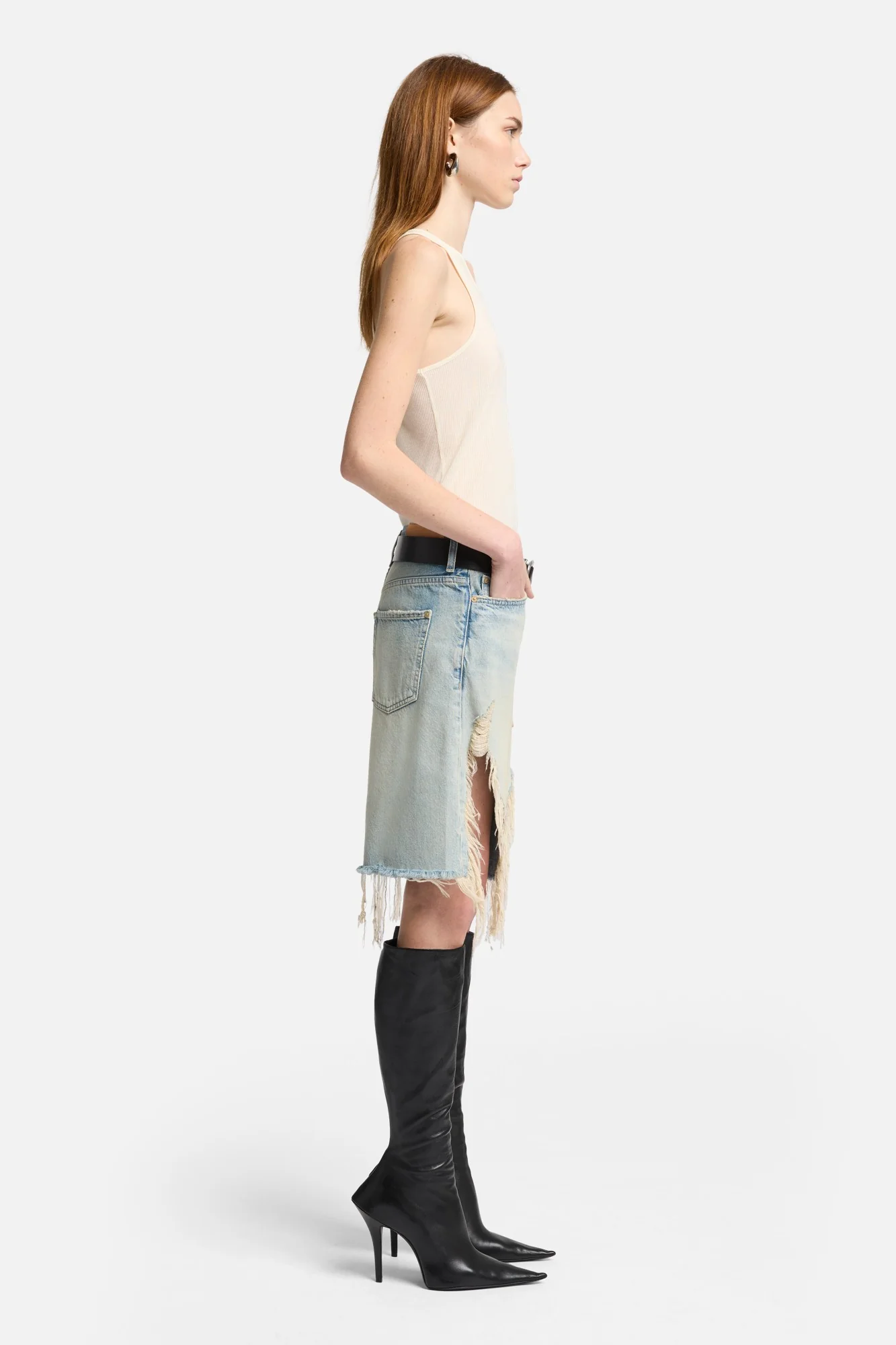 MANKIND Lola Shorts in Peaches - Image 6
