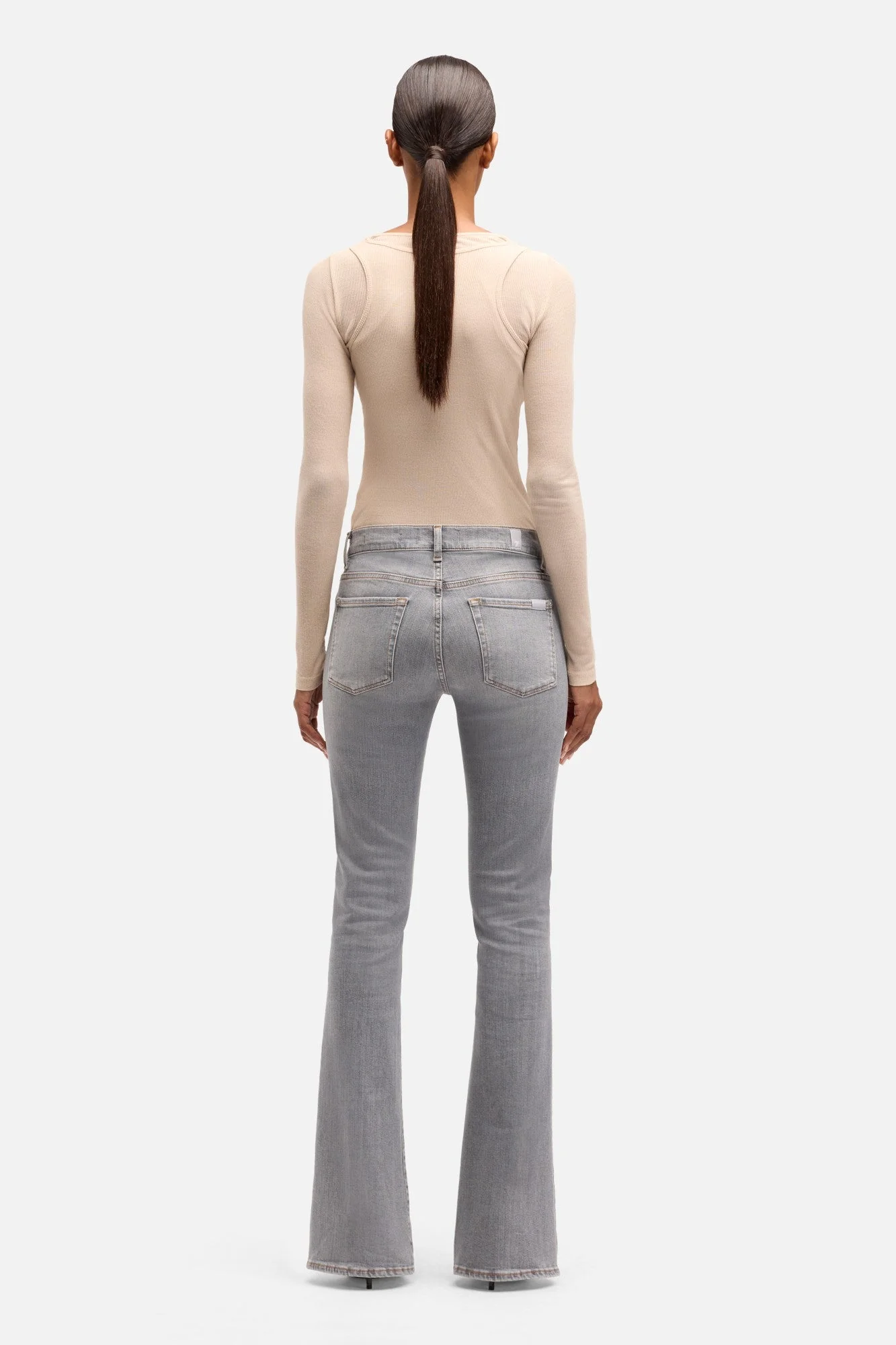 BOOTCUT in Slim Illusion Riverstone - Image 5