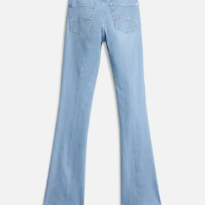 EMBELLISHED POCKET BOOTCUT in Slim Illusion Indigo Bloom