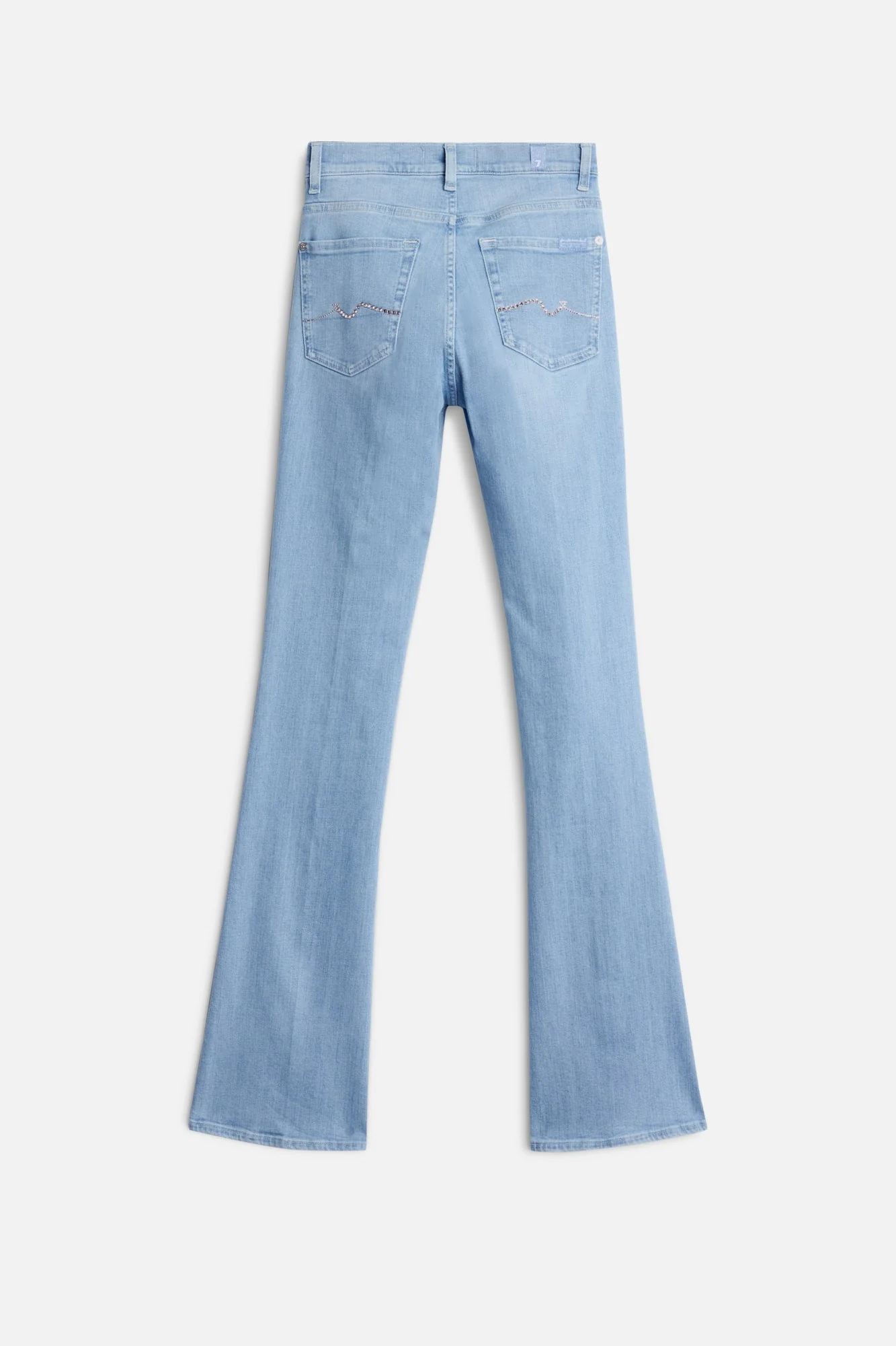 EMBELLISHED POCKET BOOTCUT in Slim Illusion Indigo Bloom