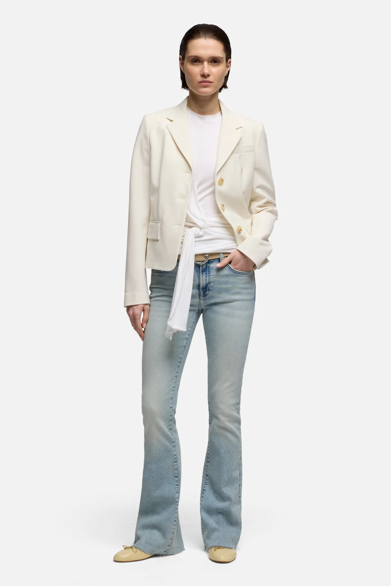 TAILORLESS BOOTCUT in Luxe Vintage Ghost Blue - Image 2