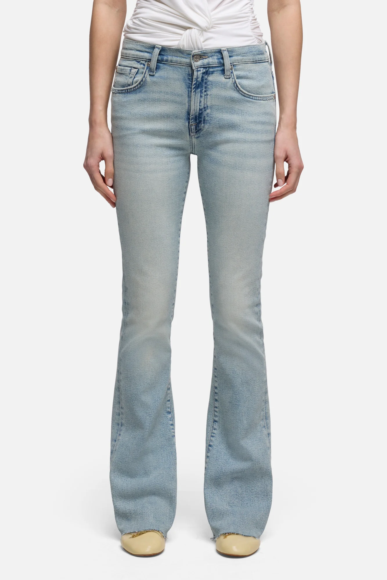 TAILORLESS BOOTCUT in Luxe Vintage Ghost Blue - Image 3