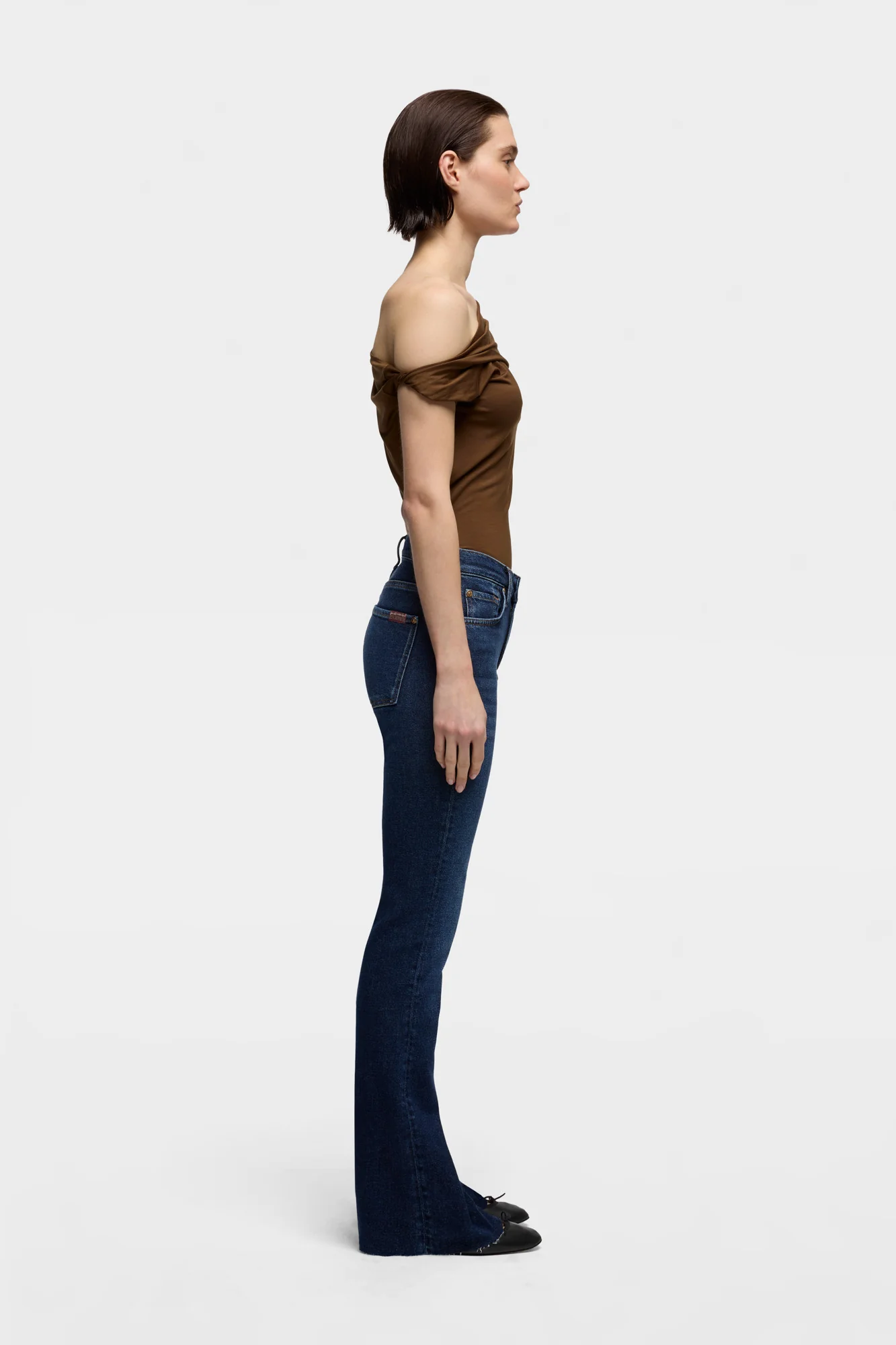 TAILORLESS BOOTCUT in Luxe Vintage Blue Vibe - Image 6