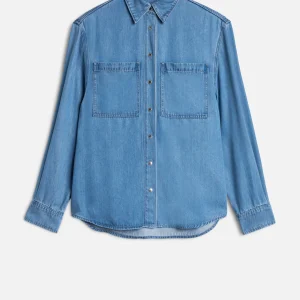 MILITARY SHIRT in Denim Celestial