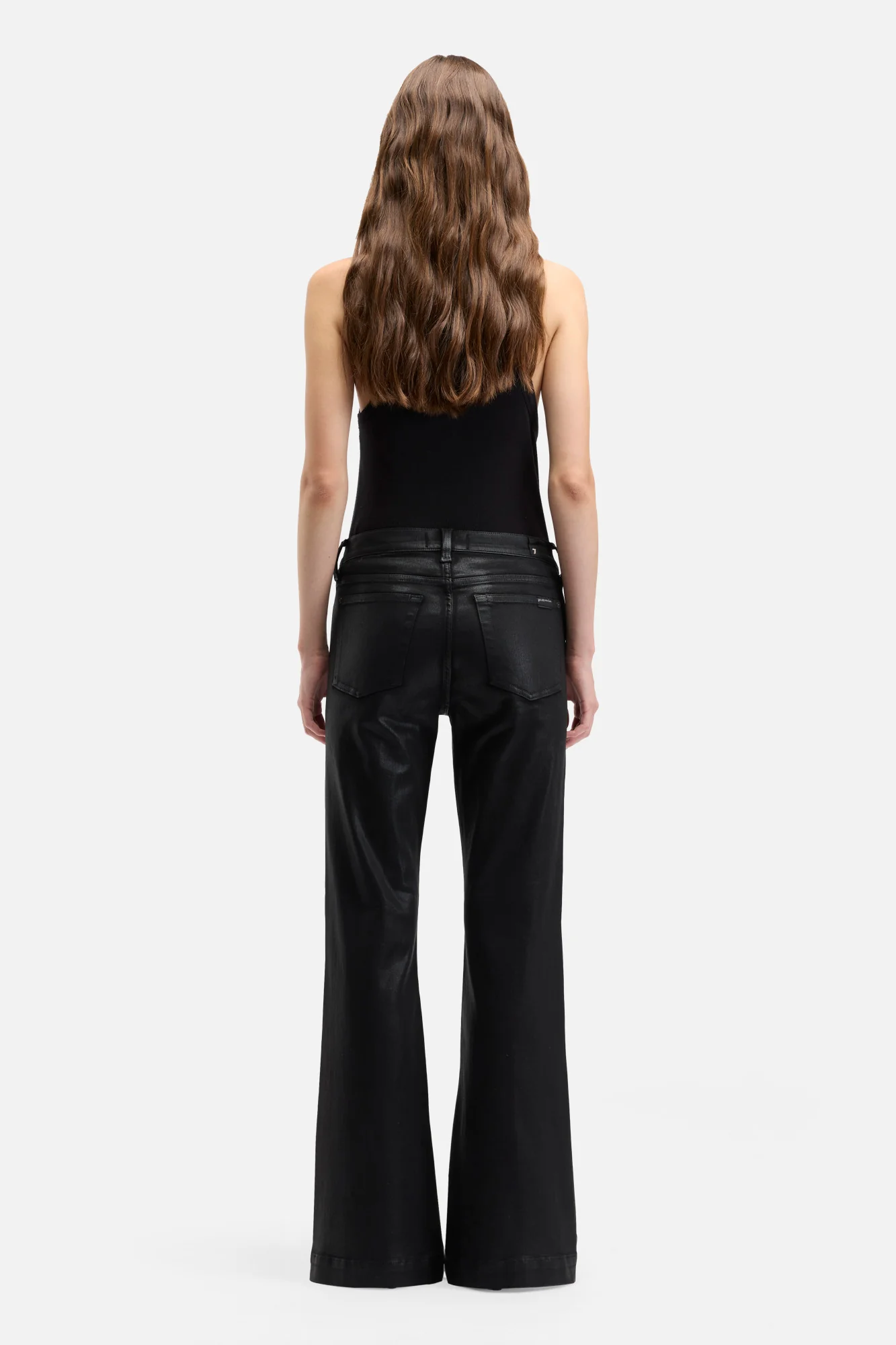 TAILORLESS DOJO in Coated Slim Illusion Black - Image 6