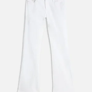 Tailorless Broken Twill Original Bootcut in White