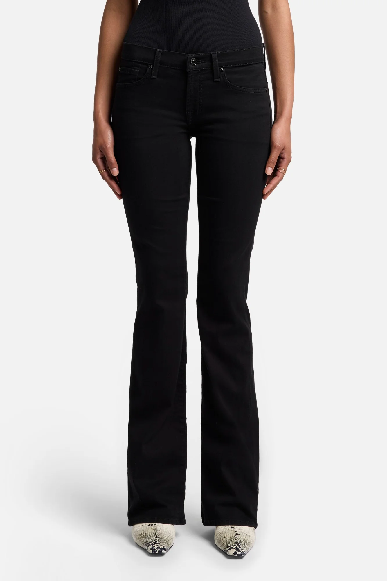 B(air) Original Bootcut in Rinsed Black - Image 2