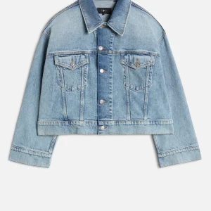 MANKIND Oli Cropped Trucker Jacket in Ode To