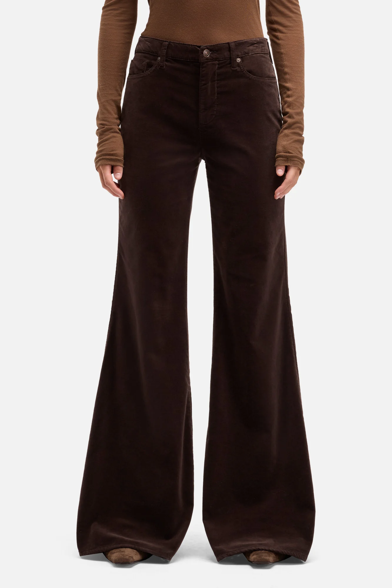 RETRO FLARE in Velvet Chocolate - Image 3