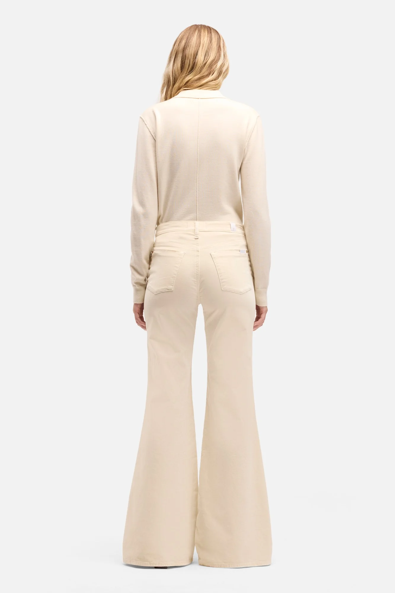 Velvet Retro Flare in Natural - Image 5