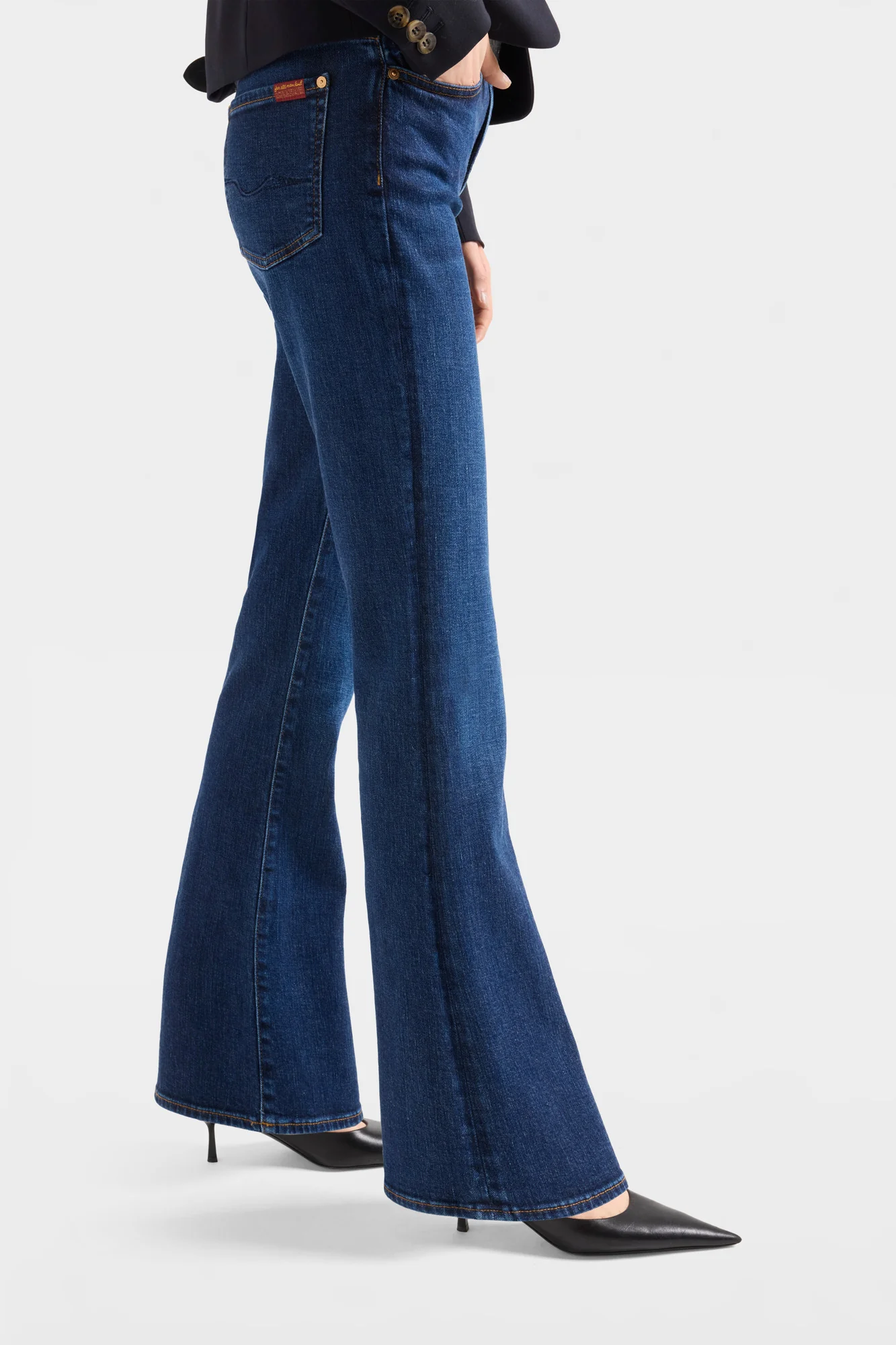 LEGGY BOOTCUT in Cashmere Denim Could Night - Image 6