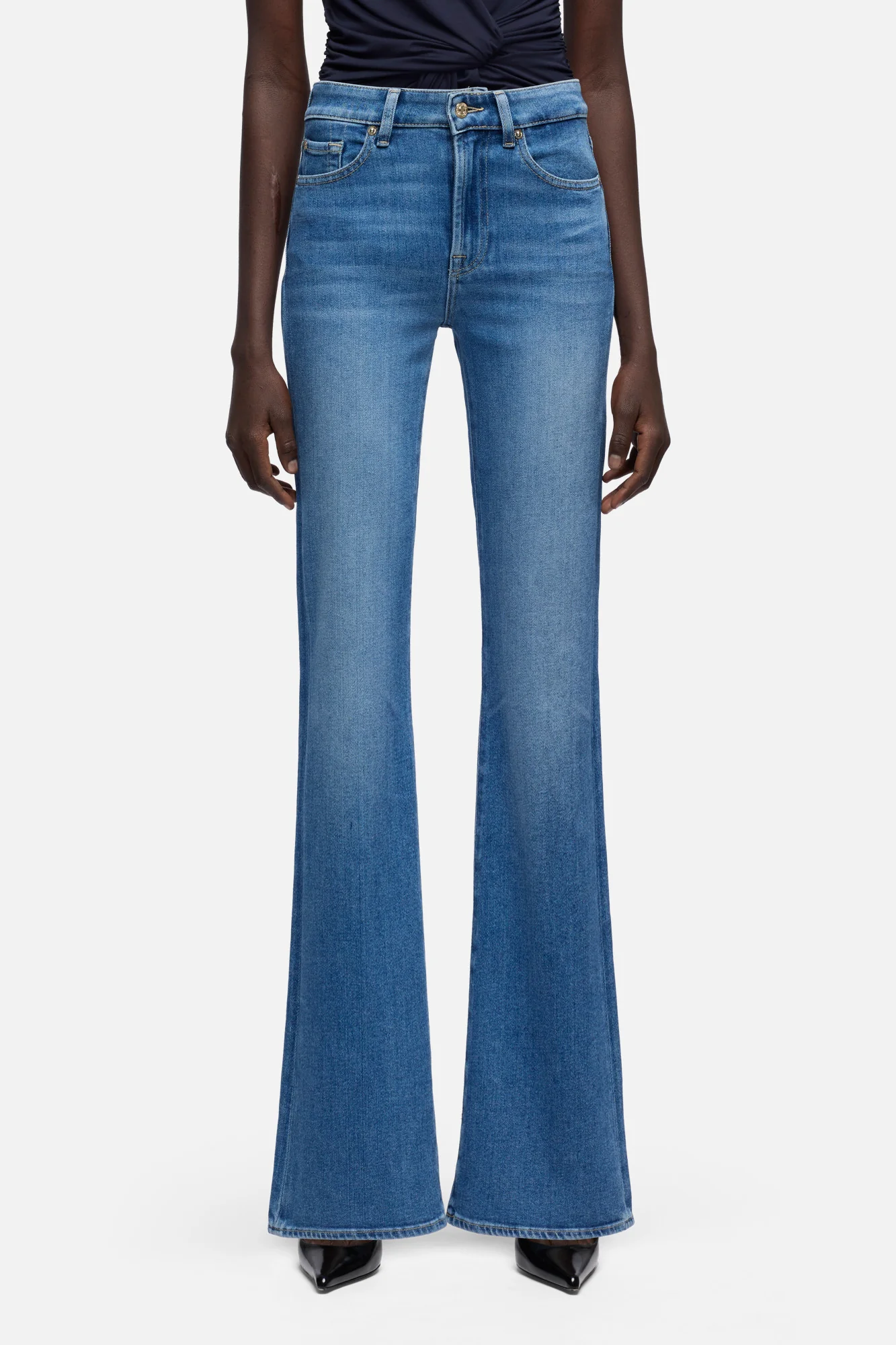 LEGGY BOOTCUT in Slim Illusion Coastline - Image 3