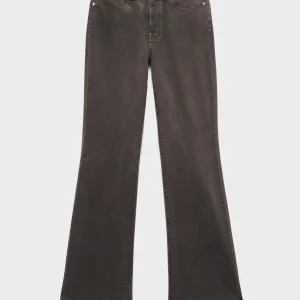 LEGGY BOOTCUT in Coated Denim Brown