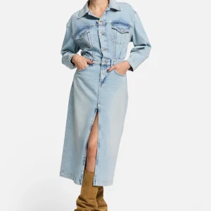 MANKIND Relaxed Denim Dress in Sahara