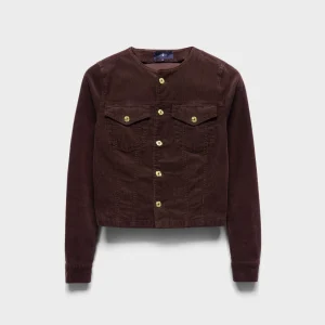 VICKY JACKET in Corduroy Coffee Bean