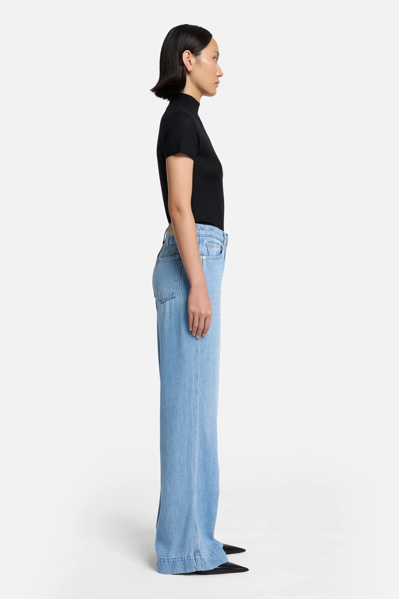 Tailorless Denim Lustre Modern Dojo in Trendsetter - Image 6