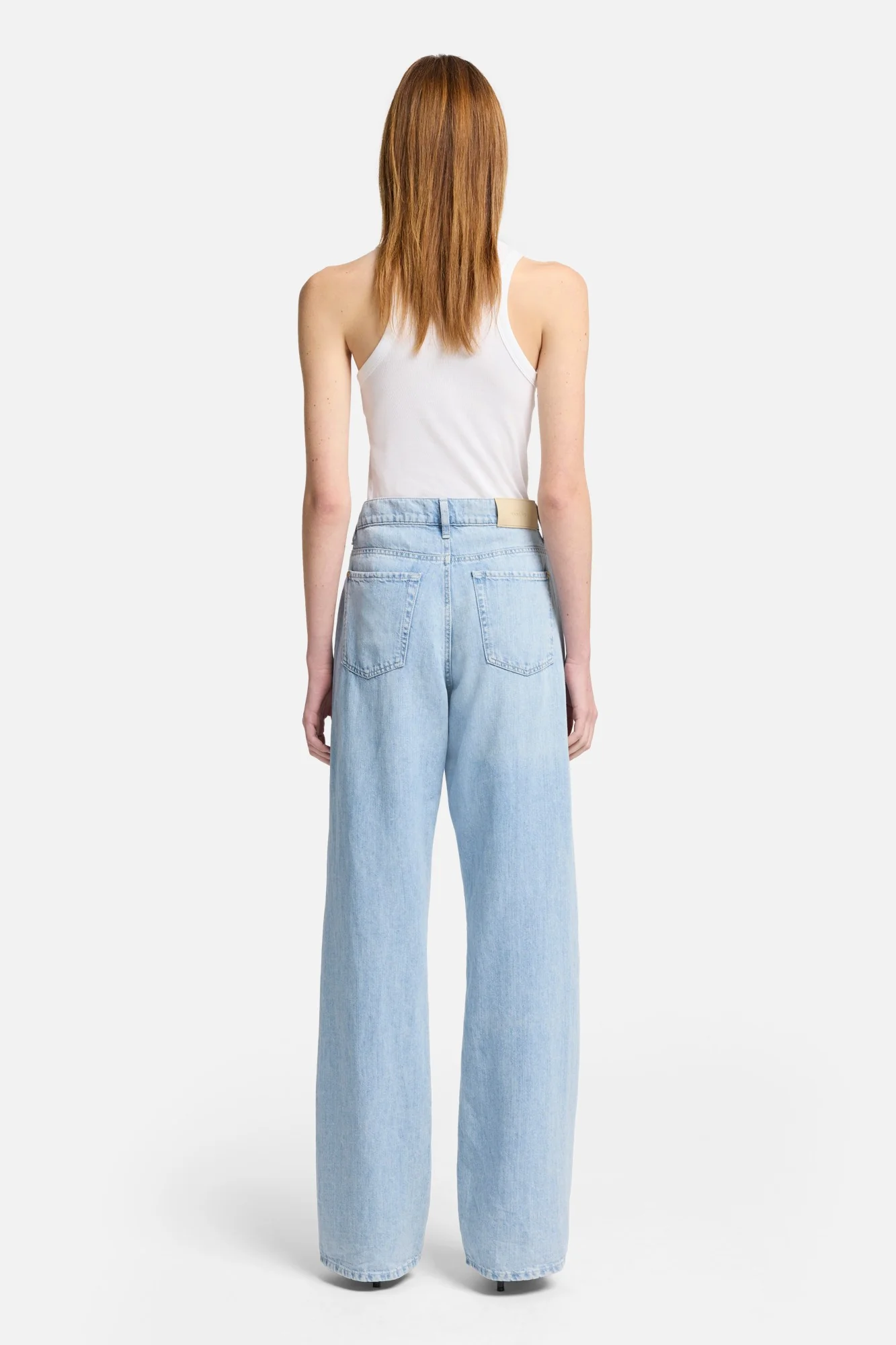 Indigo Linen Tess Trouser in Kansas - Image 5