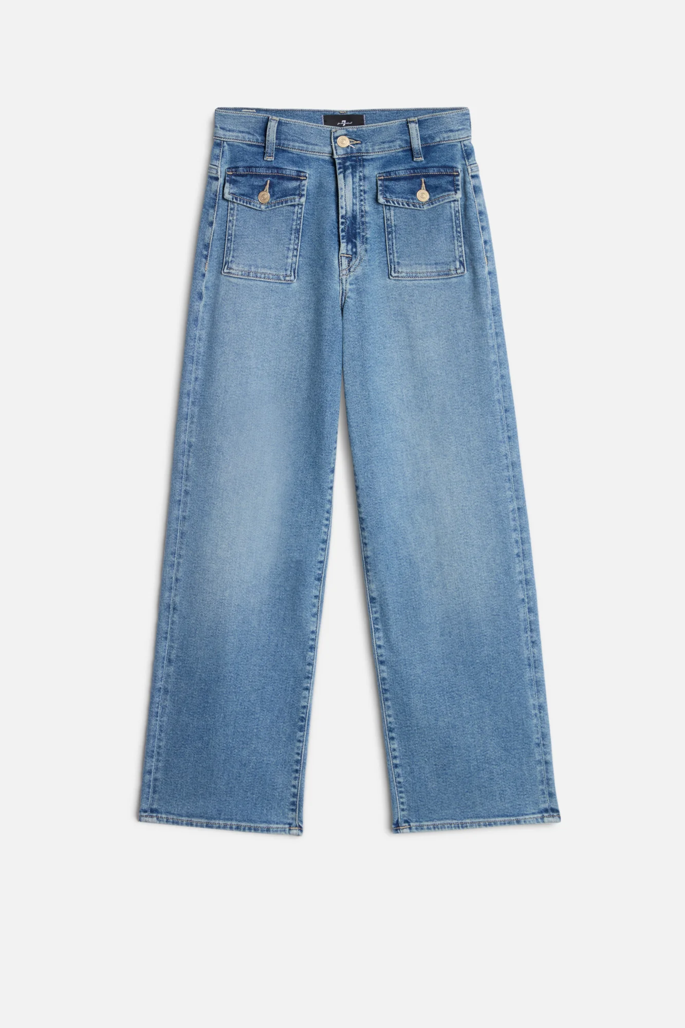 STOVEPIPE STRAIGHT ANKLE in Luxe Vintage Aquashade