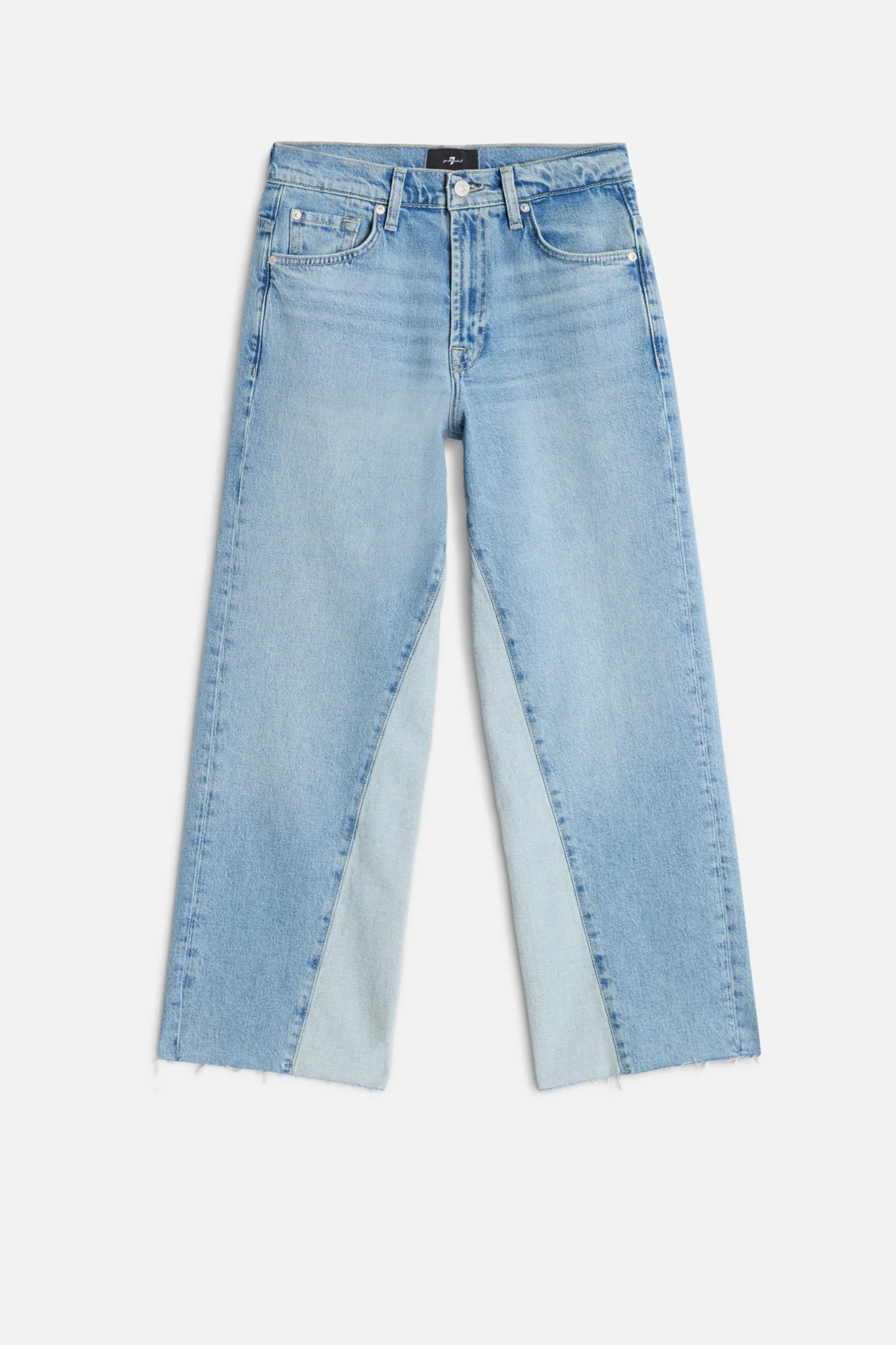 PANELED STOVEPIPE STRAIGHT ANKLE in MANKIND Seabreeze