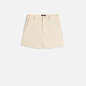 TROUSER SHORT in Comfort Twill Clay