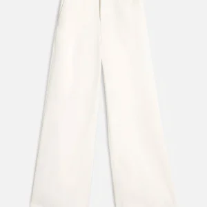 WIDE TROUSER in Denim Linen Ostuni