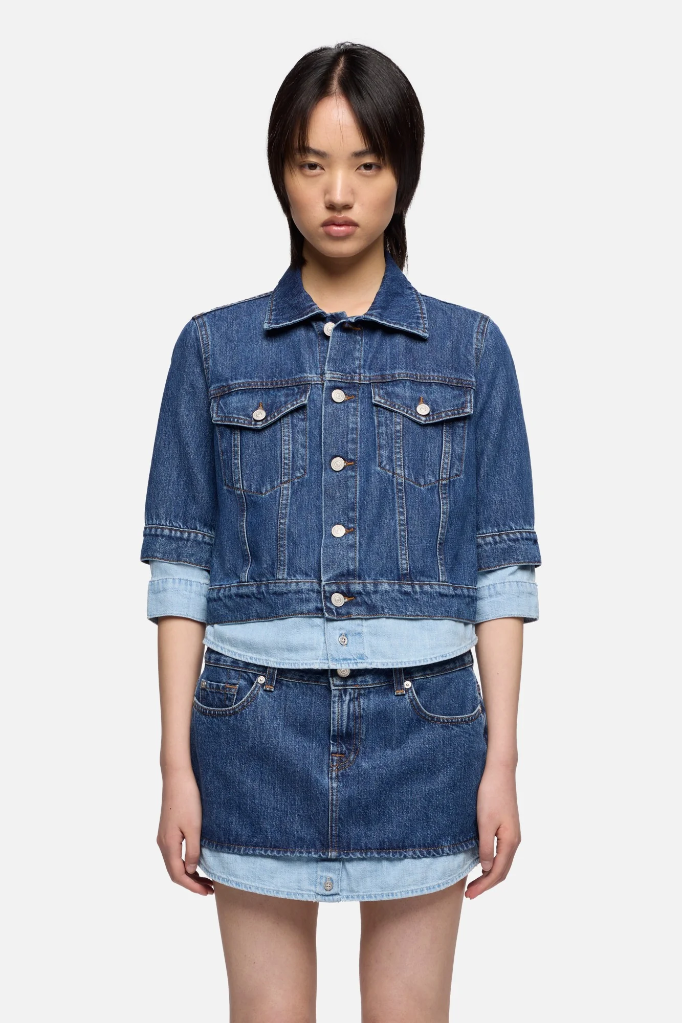 TRUCKER JACKET in MANKIND Shadow - Image 3