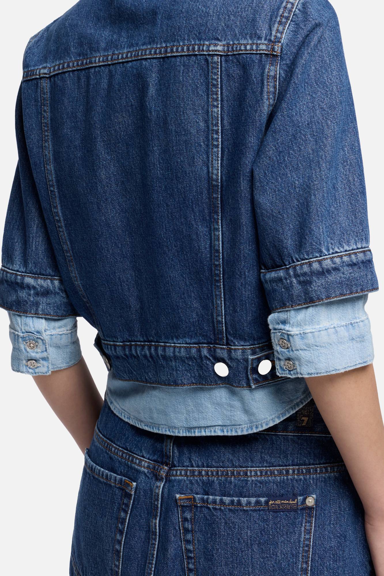 TRUCKER JACKET in MANKIND Shadow - Image 4