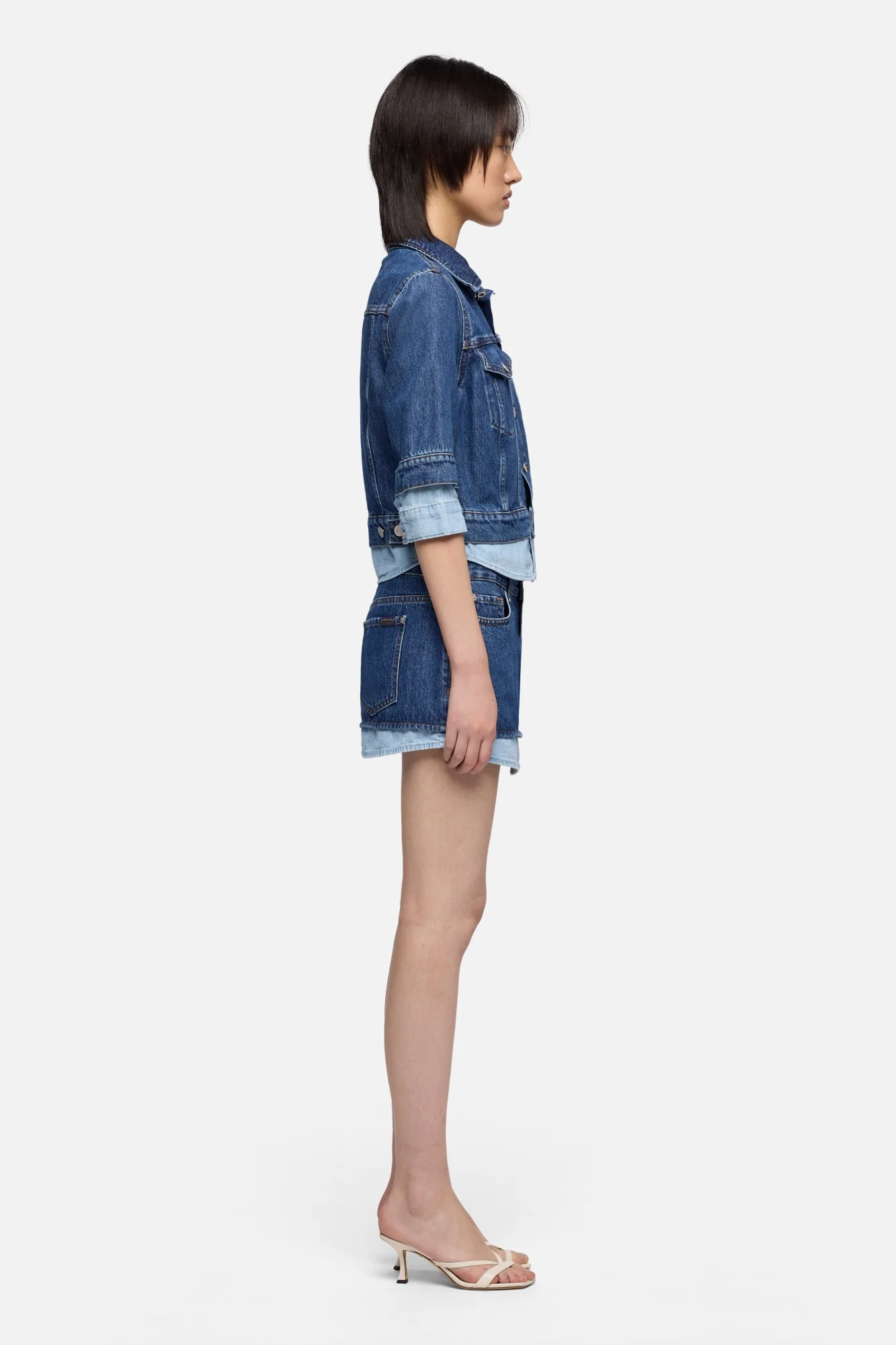 TRUCKER JACKET in MANKIND Shadow - Image 6
