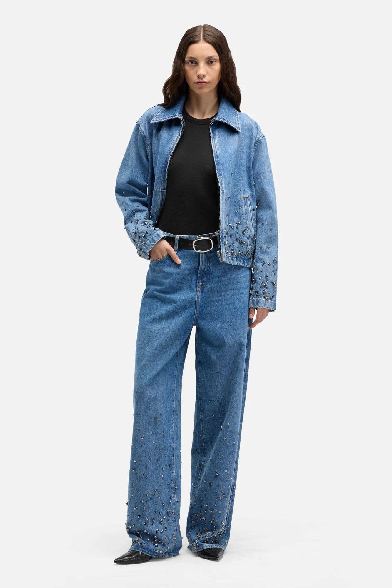 MANKIND Tailorless Slouchy Wide Leg in Dance - Image 2