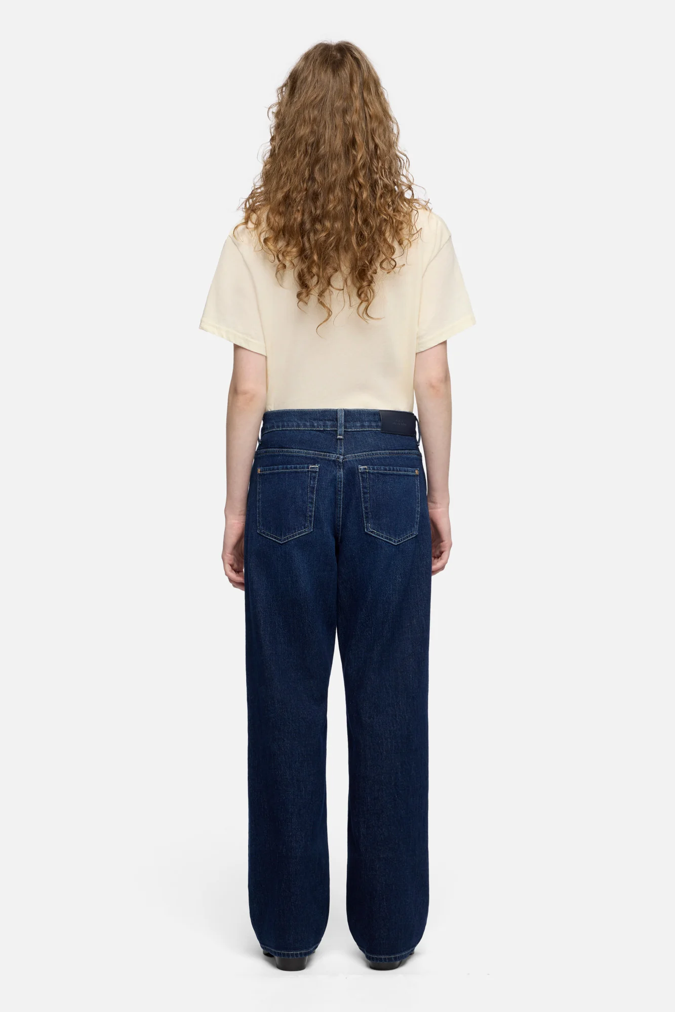 TAILORLESS TESS TROUSER in MANKIND Oceandrift - Image 5