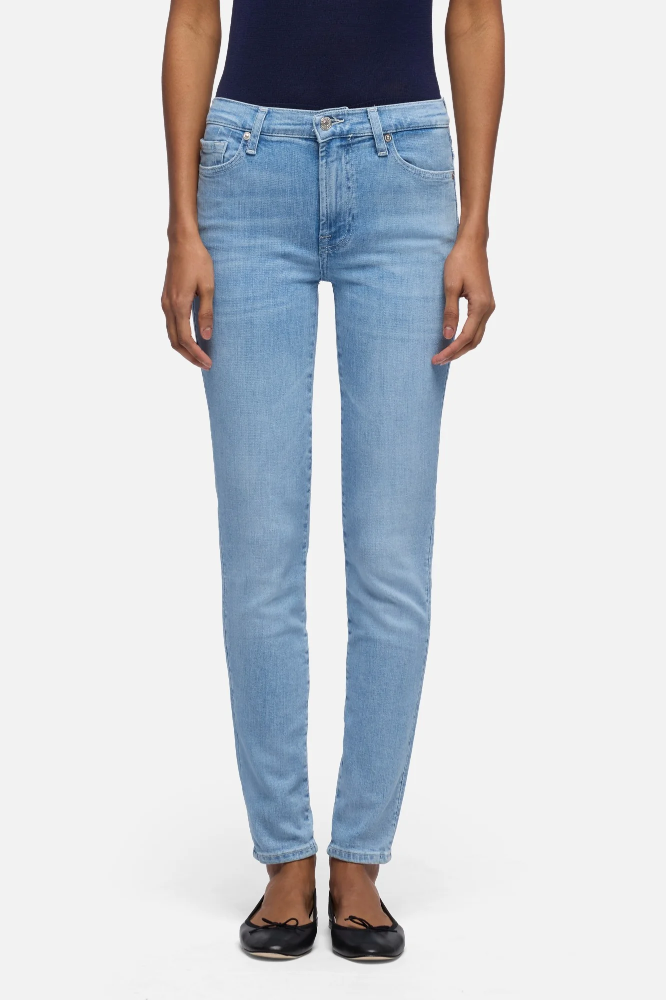 HIGH WAIST SKINNY in Slim Illusion Indigo Bloom - Image 4