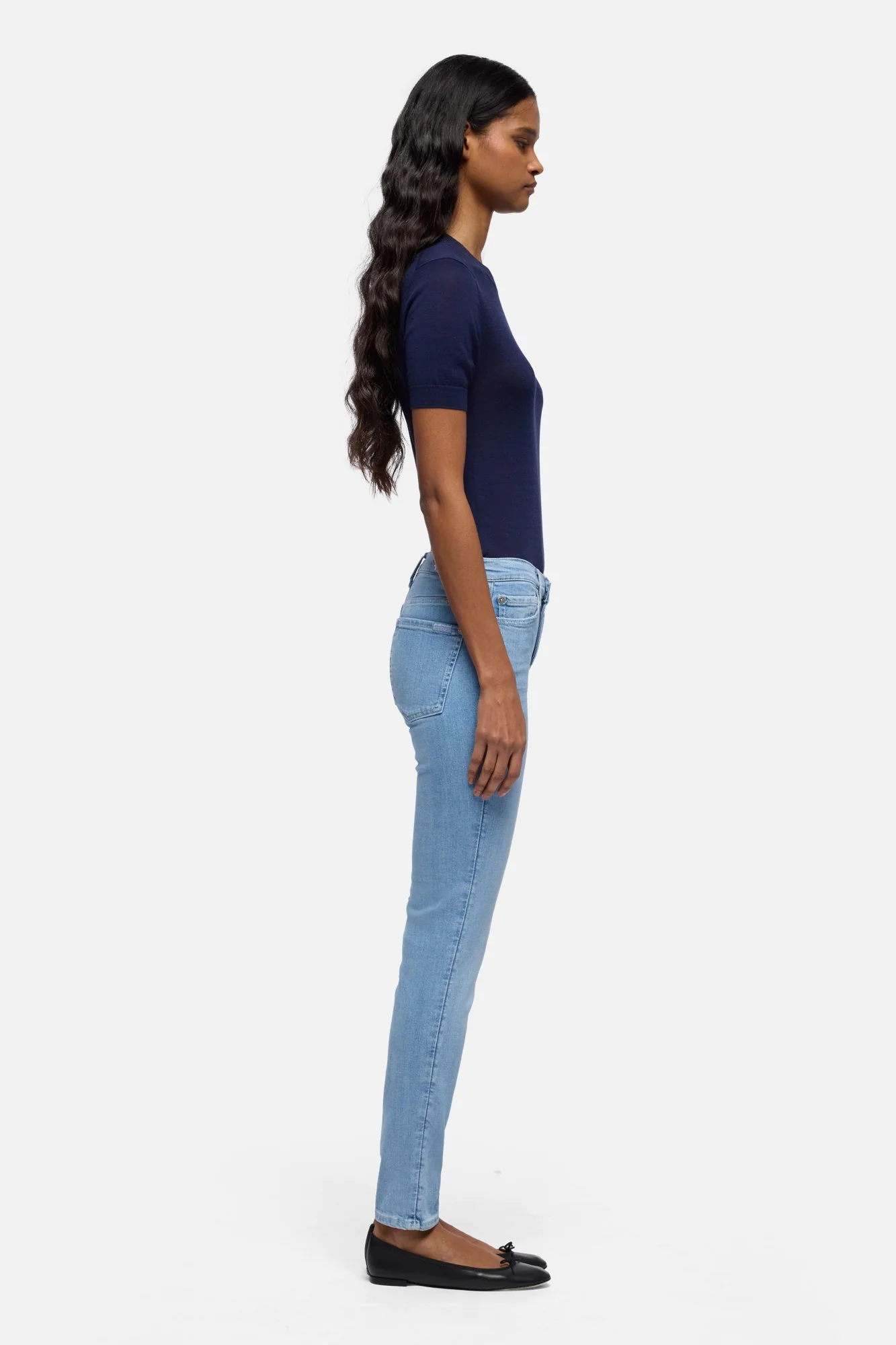 HIGH WAIST SKINNY in Slim Illusion Indigo Bloom - Image 7