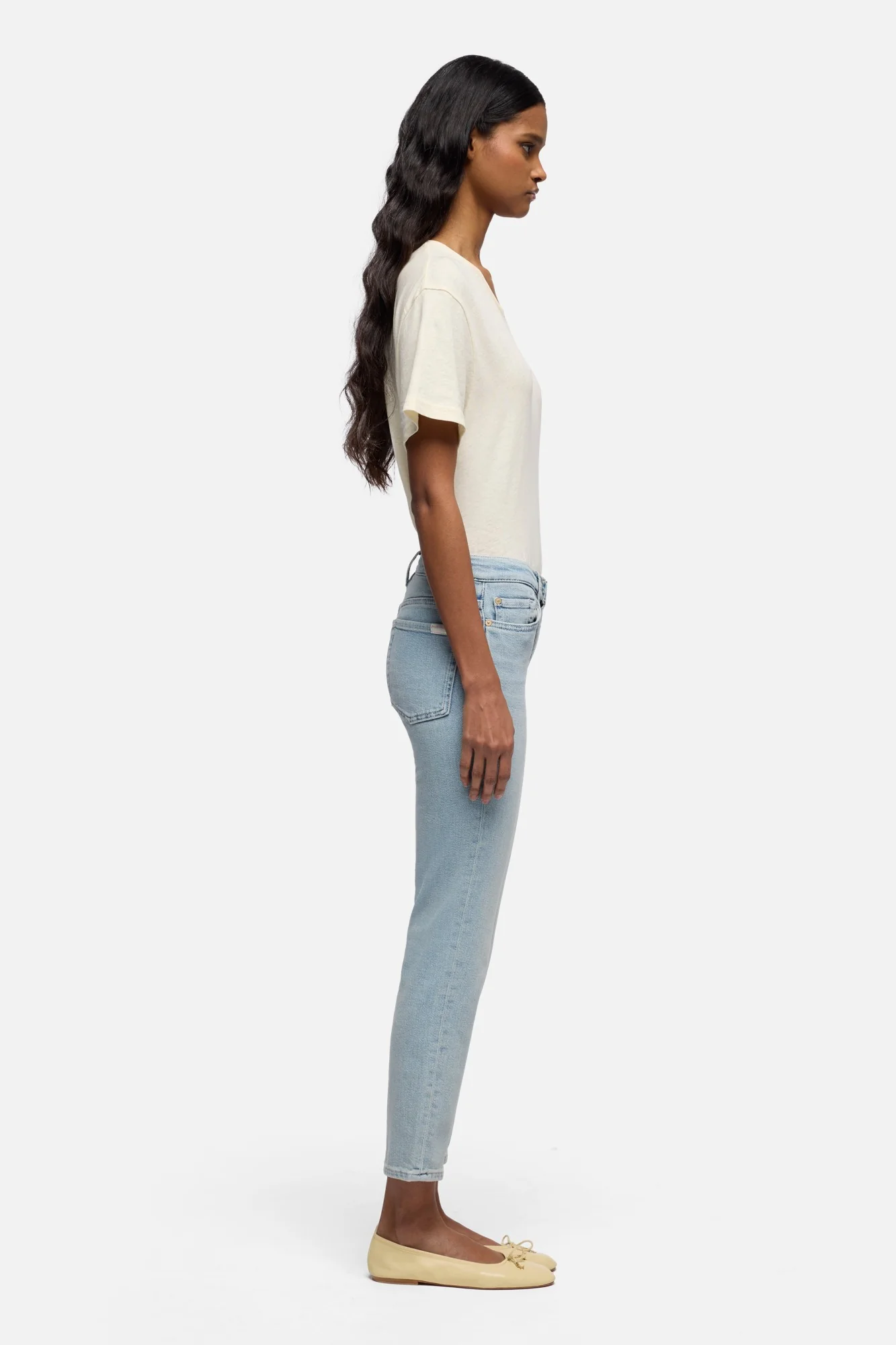 ROXANNE ANKLE in Luxe Vintage Frozen - Image 7