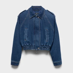 AVIATOR JACKET in Denim Radar