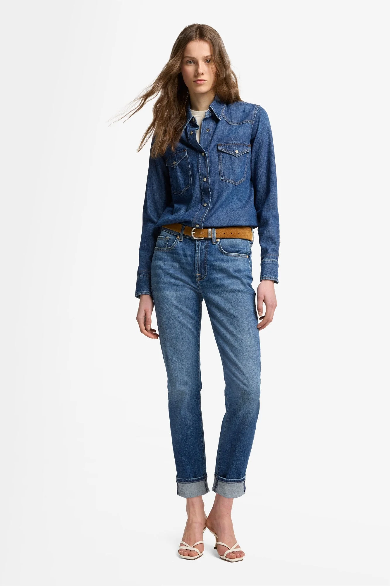 RELAXED SKINNY in Slim Illusion Royalty - Image 7