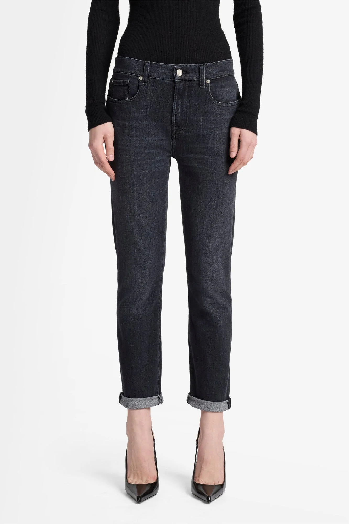 RELAXED SKINNY in Slim Illusion Blacky - Image 3