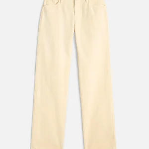 Corduroy Calie Straight in Eggshell
