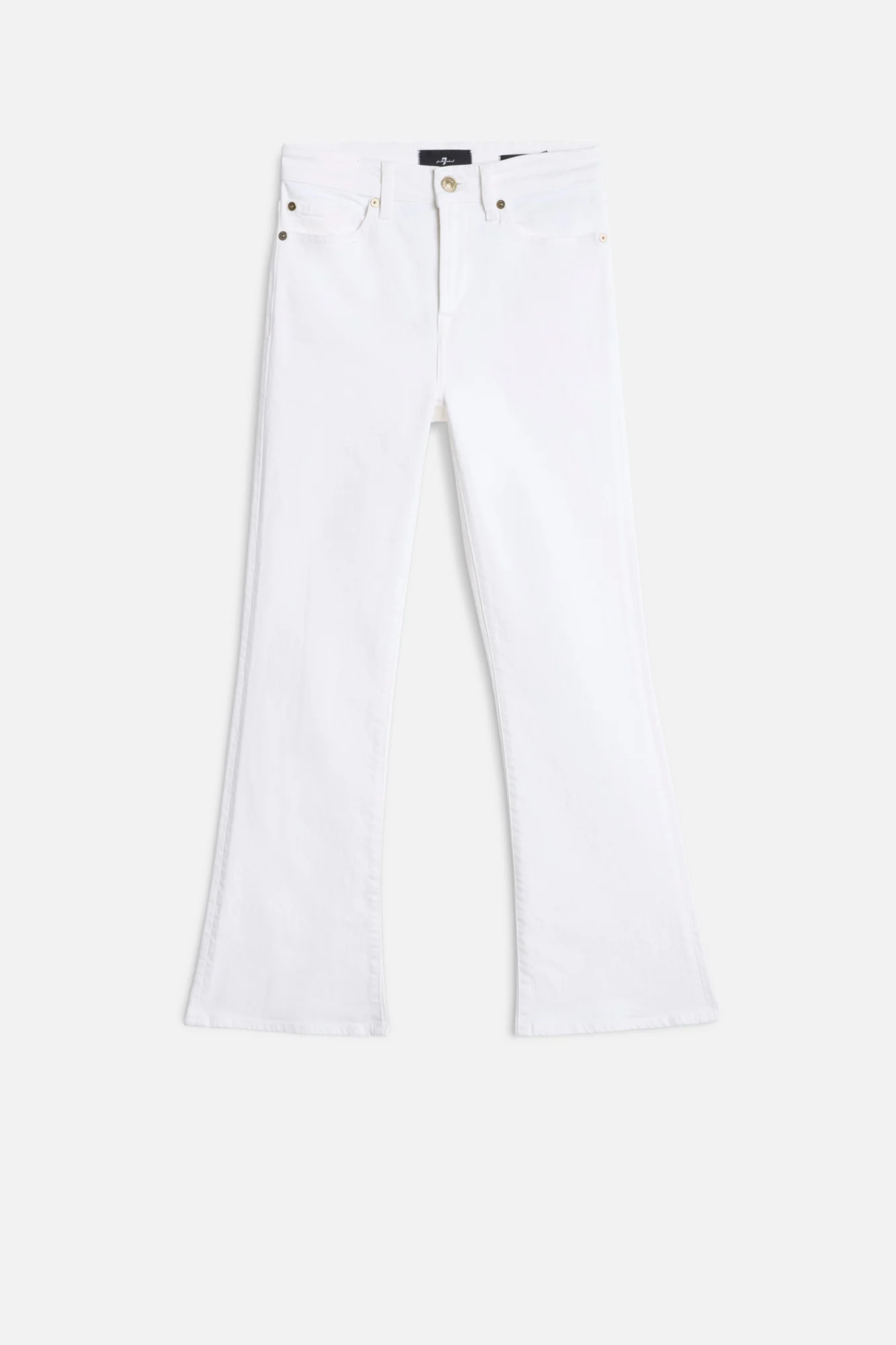 CROPPED BOOT in Slim Illusion Pure White