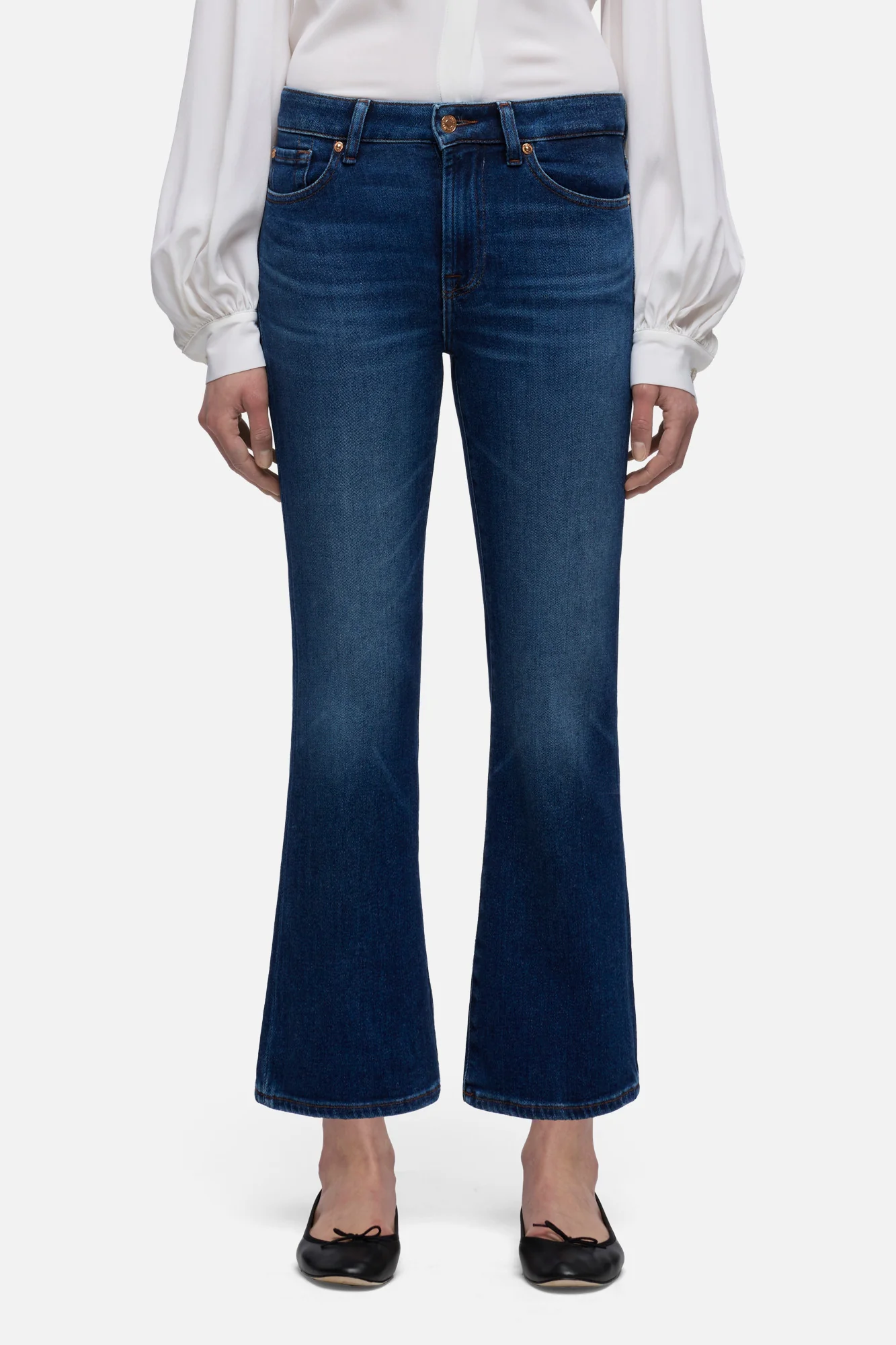 CROPPED BOOT in Slim Illusion Current - Image 3