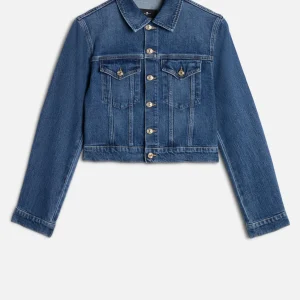 DARTED SHRUNKEN JACKET in Comfort Seaside