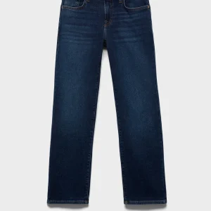 CALIE STRAIGHT ANKLE in Luxe Vintage Blue Vibe