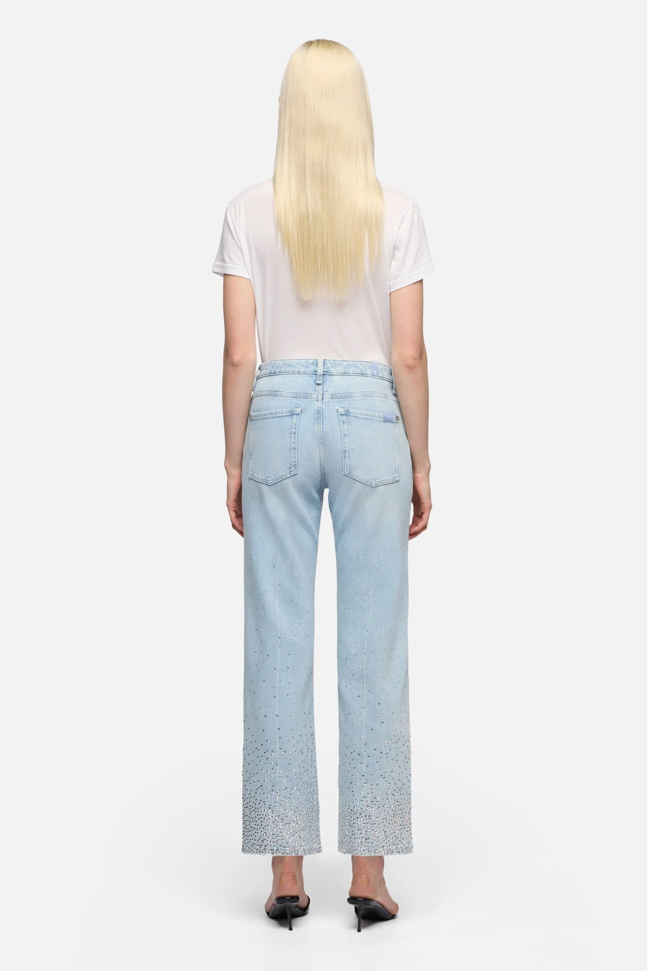 CALIE STRAIGHT ANKLE in MANKIND Luminous Blue - Image 5