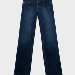 LOW STRAIGHT in Denim Indiglow