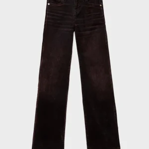 LOW STRAIGHT in Flock Denim Brown