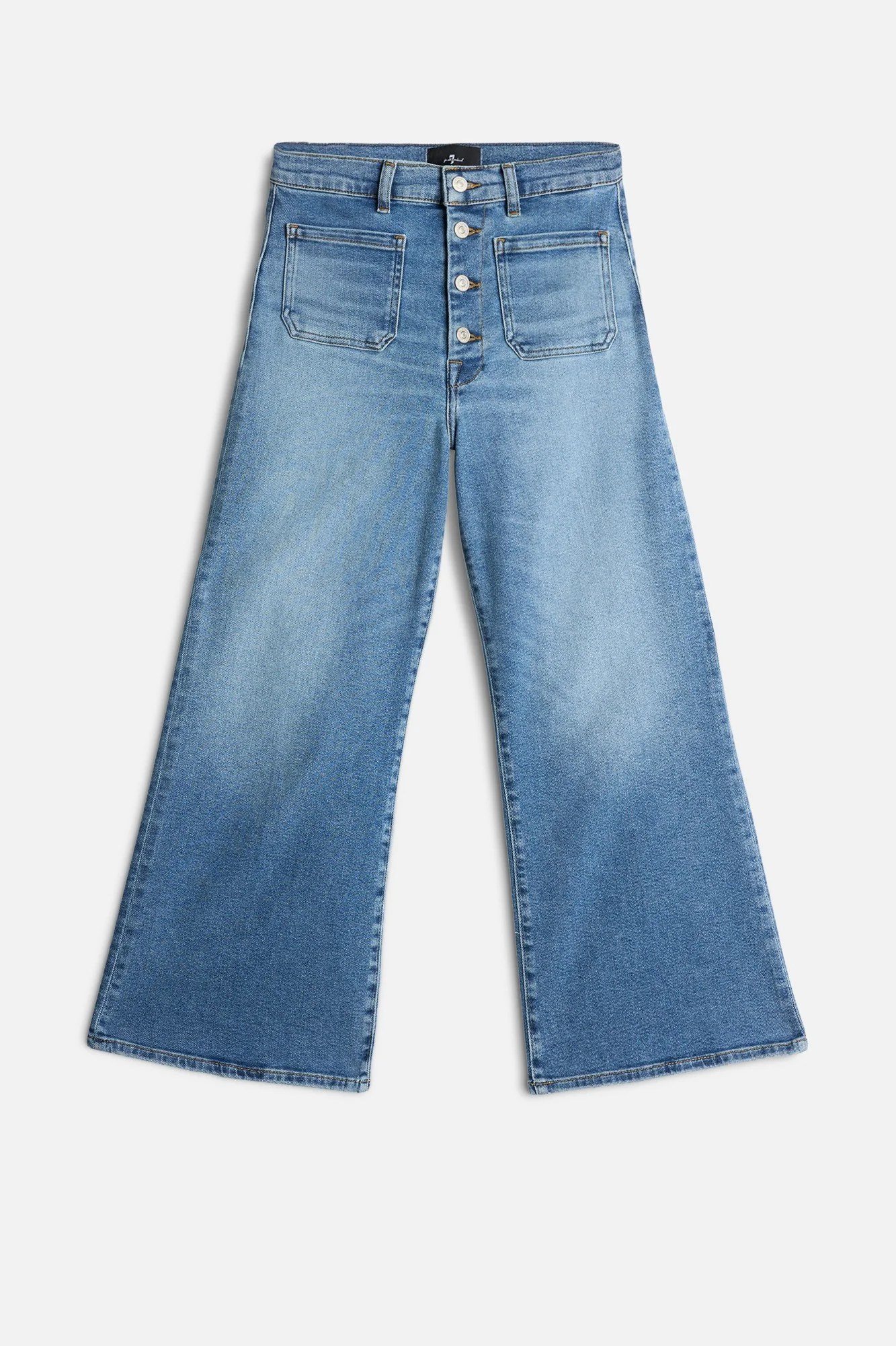 Luxe Vintage Ultra High Rise Cropped Jo in Fancy